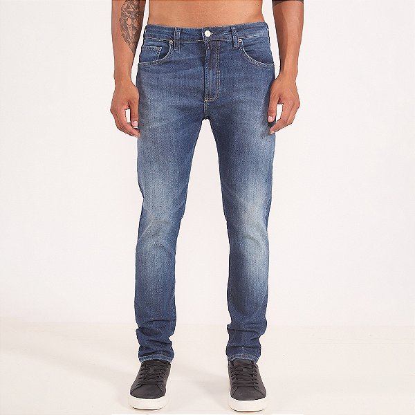 Calça Jeans Colcci New Felipe In26 Azul Masculino