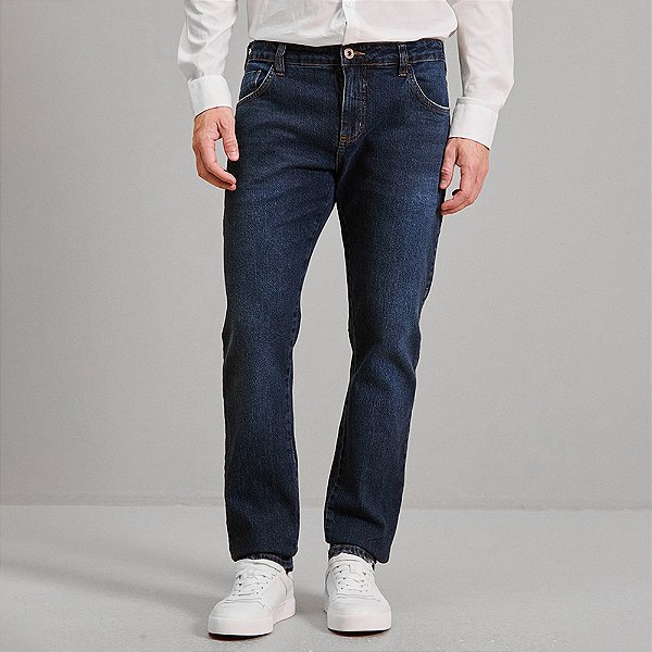 Calça Jeans Forum Igor Skinny Dark In26 Azul Masculino