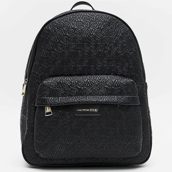 Mochila Easy Lança Perfume Matelasse 18L In26 Preto Feminino