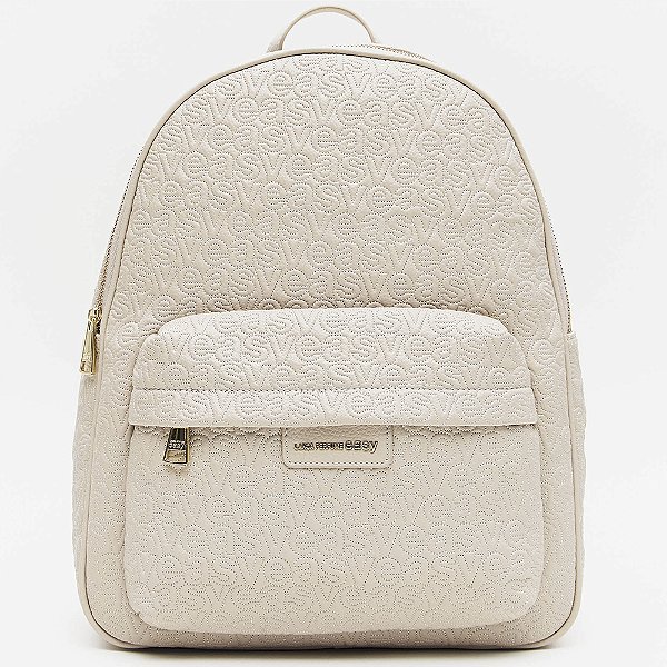 Mochila Easy Lança Perfume Matelasse 18L In26 Bege Feminino