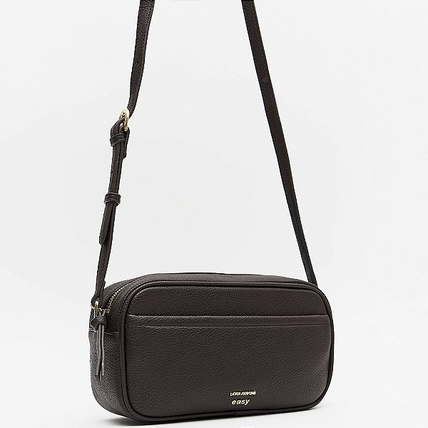 Bolsa Crossbody Easy Lança Perfume Ping In26 Marrom Feminino