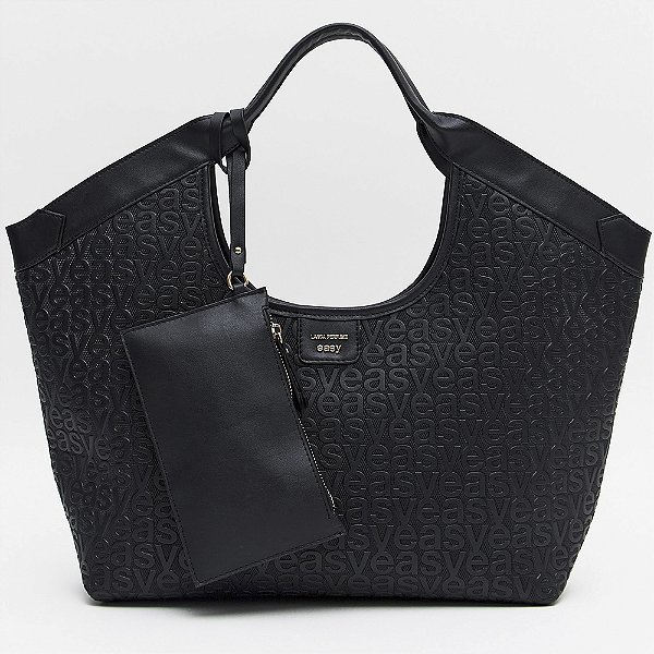 Bolsa Shopping Easy Lança Perfume Bag In26 Preto Feminino