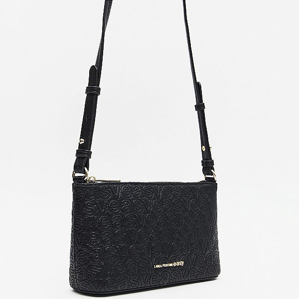Bolsa Crossbody Easy Lança Perfume Mate In26 Preto Feminino