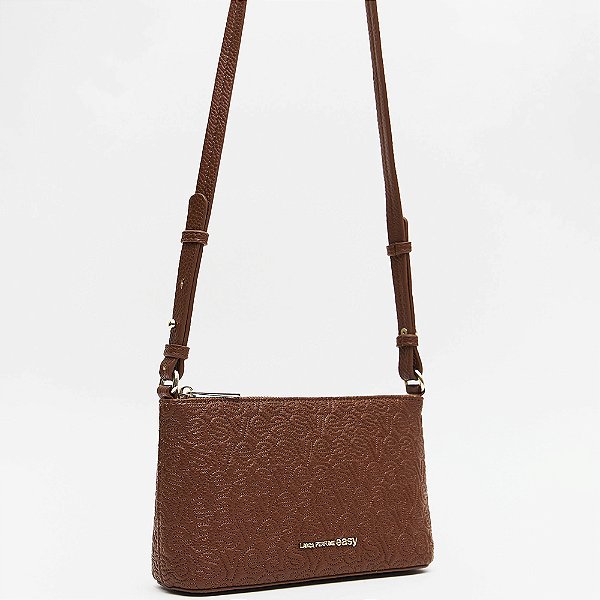 Bolsa Crossbody Easy Lança Perfume Mate In26 Marrom Feminino