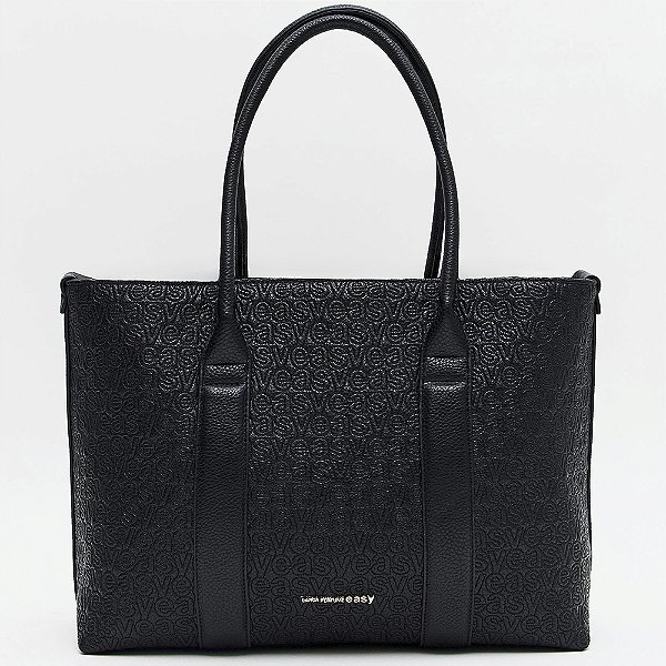 Bolsa Shopping Easy Lança Perfume Mate In26 Preto Feminino