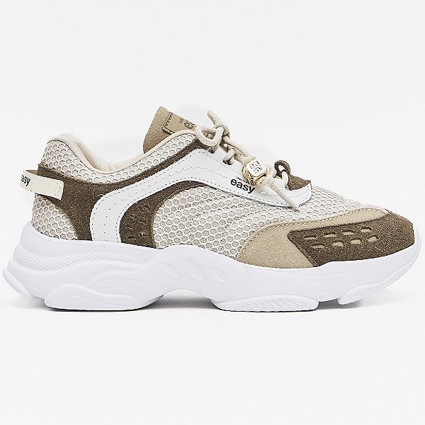 Tênis Easy Lança Perfume Chunky Etq In26 Off White Feminino