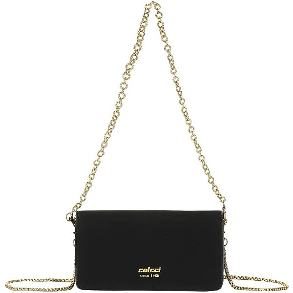 Carteira Colcci Boho Alça Ou26 Preto Feminino