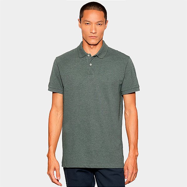 Camisa Polo Aramis Piquet Mescla In26 Verde Masculino