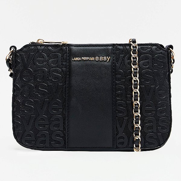 Bolsa Crossbody Easy Lança Perfume Mono In26 Preto Feminino