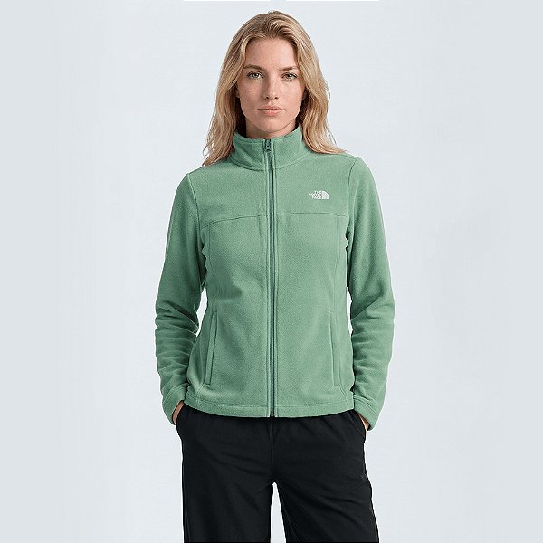 Jaqueta The North Face Fleece Glacier Fz Verde Feminino