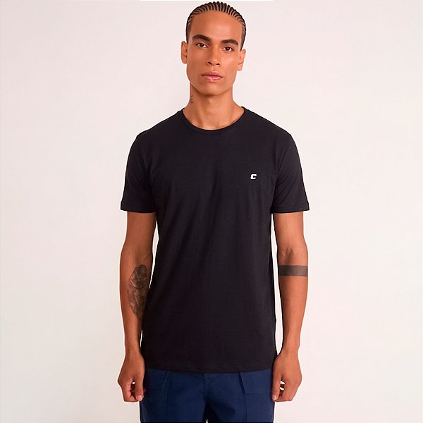 Camiseta Colcci Logo In26 Preto Masculino