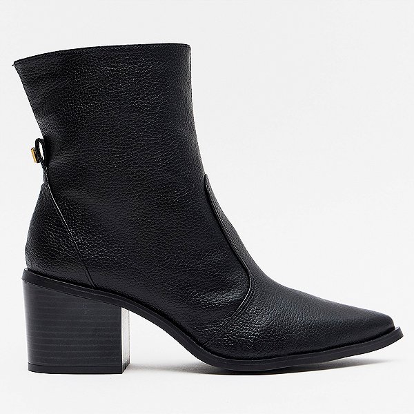 Bota Lança Perfume Salto Bloco In26 Preto Feminino