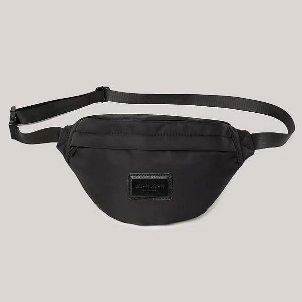 Bolsa Hip Bag John John Hip Dylan In26 Preto Masculino