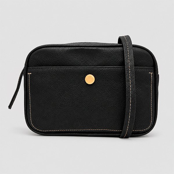 Bolsa Crossbody Anacapri Media Preto Feminino