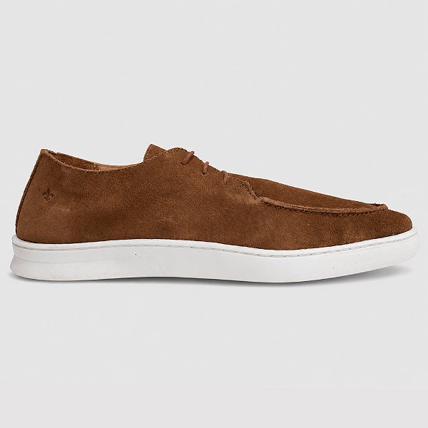 Sapato Dudalina Light Camurça Marrom Masculino