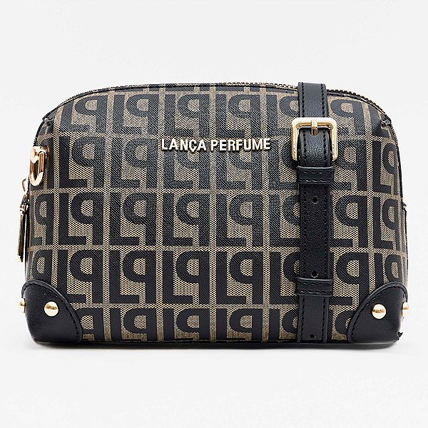 Bolsa Crossbody Lança Perfume Monograma In26 Preto Feminino