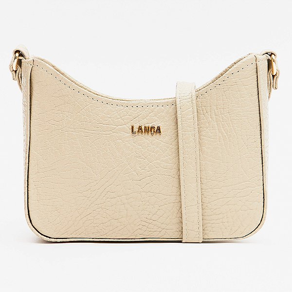 Bolsa Crossbody Lança Perfume Enfeite In26 Bege Feminino