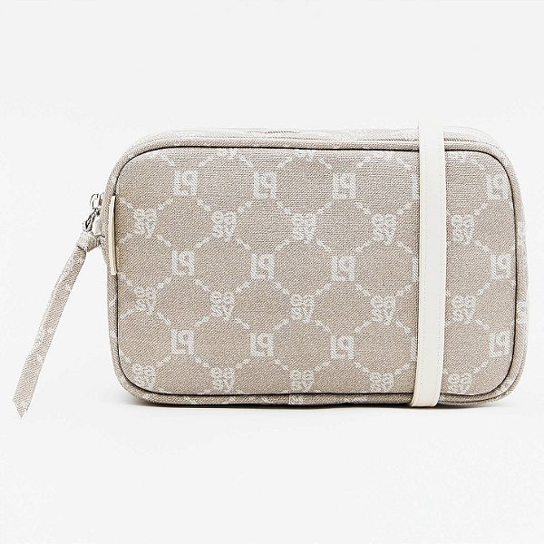 Bolsa Crossbody Easy Lança Perfume Monog In26 Bege Feminino