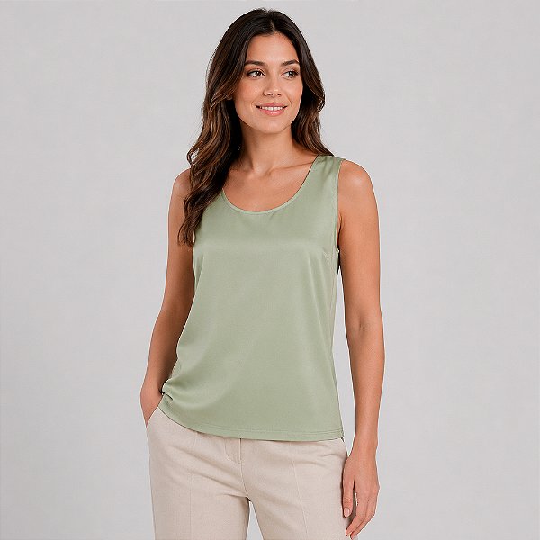 Regata Dudalina Ingrid Pr27 Verde Feminino