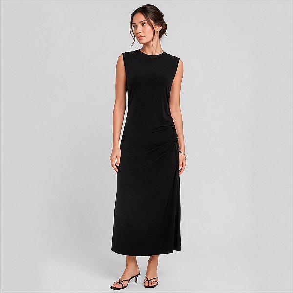 Vestido Dudalina Sandra Pr27 Preto Feminino