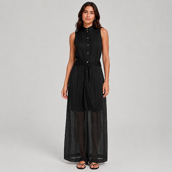 Vestido Dudalina Sabrina Pr27 Preto Feminino