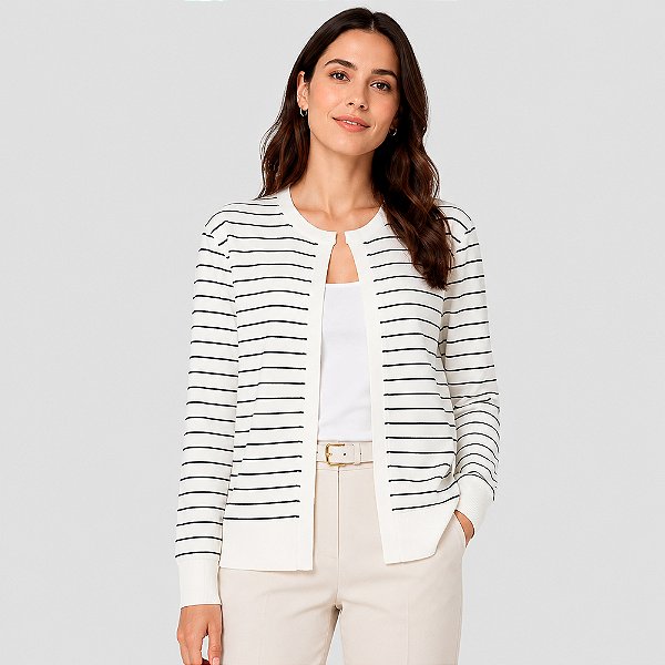 Jaqueta Dudalina Mia Pr27 Branco Feminino