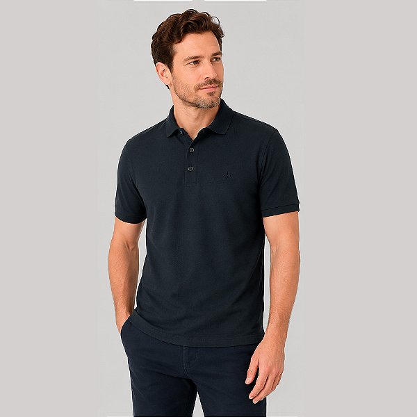Camisa Polo Dudalina Essential Pr27 Cinza Masculino