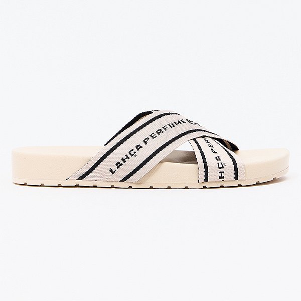 Chinelo Slide Easy Lança Perfume Gorgora Pr27 Bege Feminino