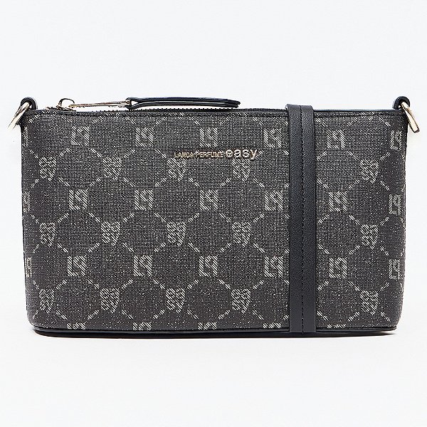 Bolsa Crossbody Easy Lança Perfume Monog Pr27 Preto Feminino