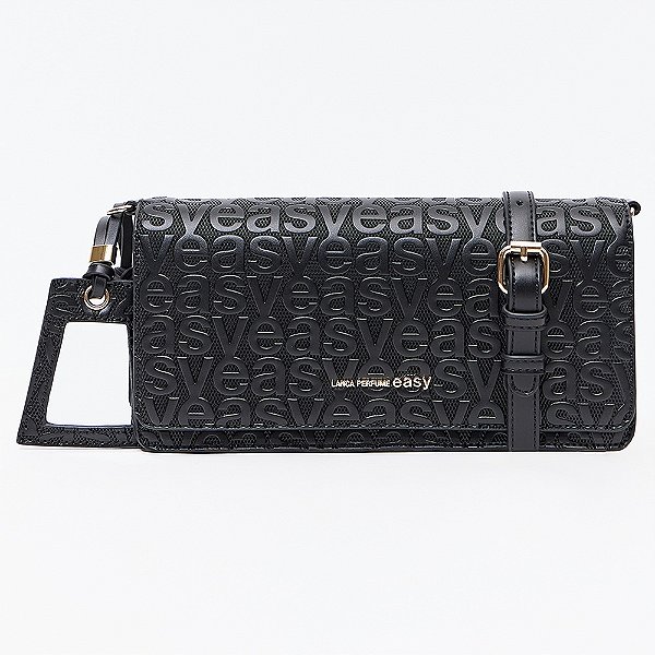 Bolsa Crossbody Easy Lança Perfume Reflx Pr27 Preto Feminino
