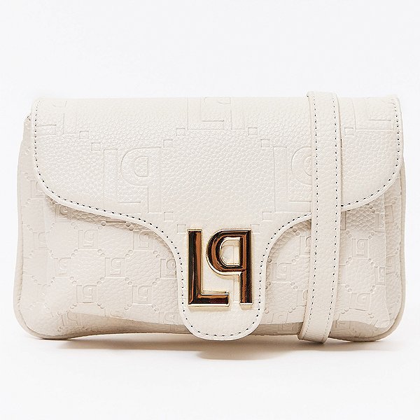 Bolsa Crossbody Lança Perfume Detail Pr27 Off White Feminino