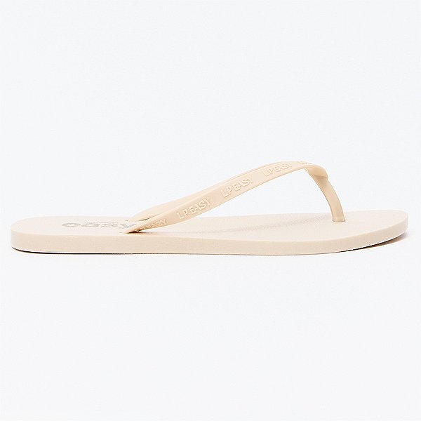 Chinelo Easy Lança Perfume Basic Relevo Pr27 Bege Feminino
