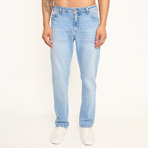 Calça Jeans Colcci Reta Bright Pr27 Azul Masculino