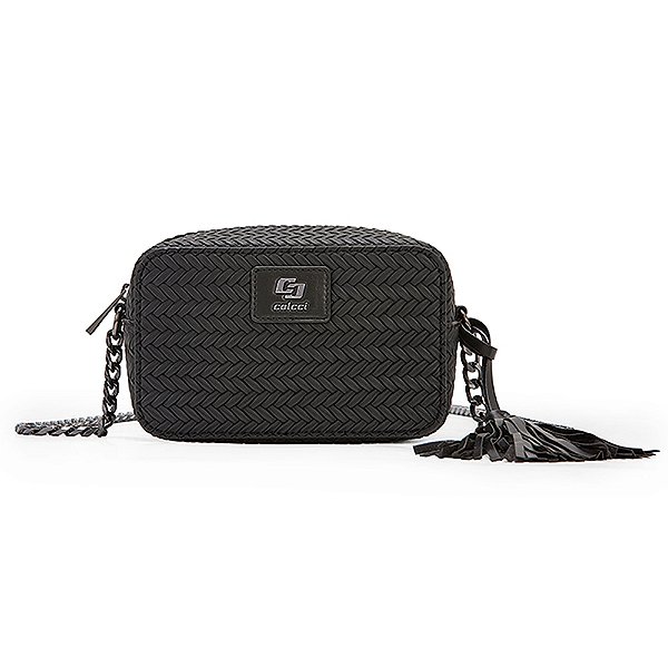 Bolsa Camera Bag Colcci Tressê Pr27 Preto Feminino