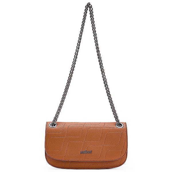 Bolsa Shoulder Colcci Aba Frontal Pr27 Marrom Feminino