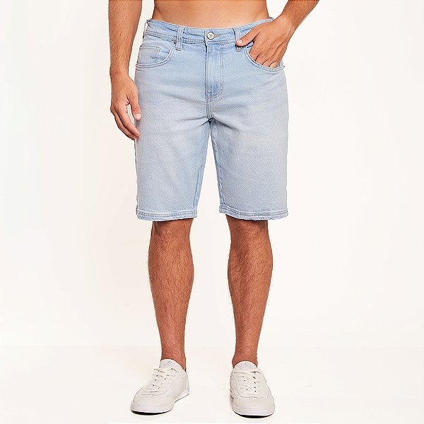 Bermuda Jeans Colcci Noah Pr27 Azul Masculino
