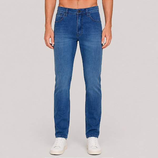 Calça Jeans John John Skinny Dacar Pr27 Azul Masculino