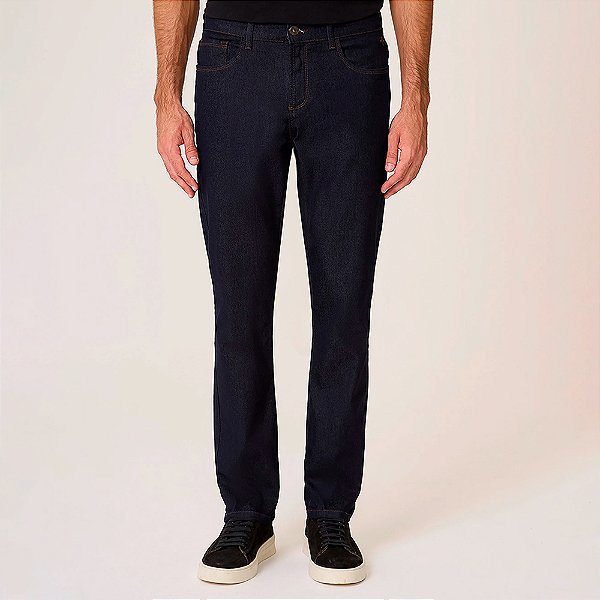 Calça Jeans Dudalina Concept Five Pocket Ve27 Azul Masculino