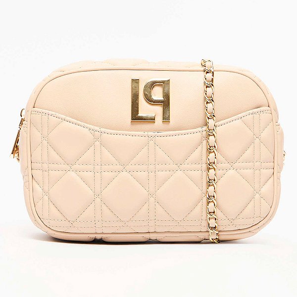 Bolsa Crossbody Lança Perfume Ve27 Bege Feminino