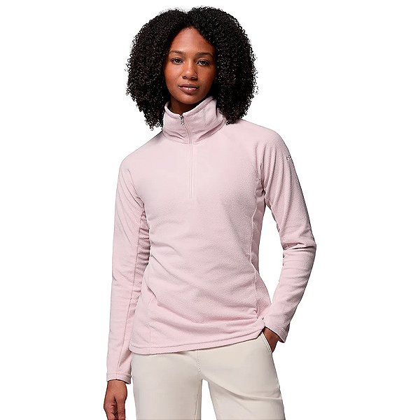 Moletom Columbia Glacial IV 1/2 Zip Rosa Feminino