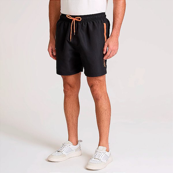 Short John John Blake Ve27 Preto Masculino