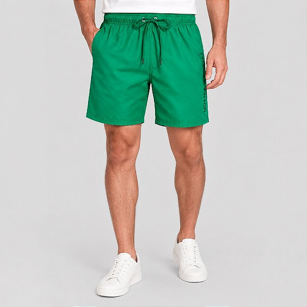Short John John Fiji Ve27 Verde Masculino