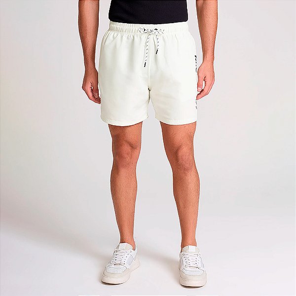 Short John John Fiji Ve27 Off White Masculino
