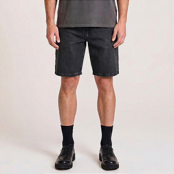 Bermuda John John Regular Ve27 Preto Masculino