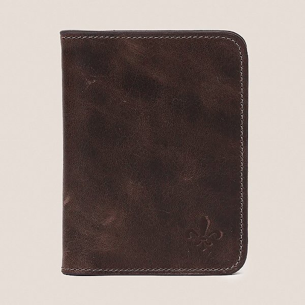 Carteira de Couro Dudalina Classic Ve27 Marrom Masculino