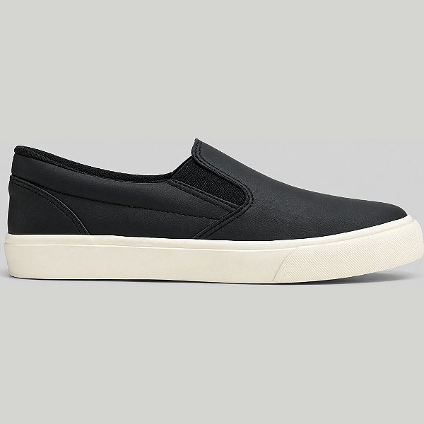 Tênis Slip On Acostamento Eclipse Preto Masculino
