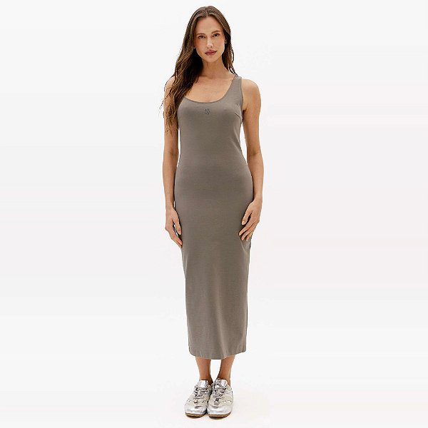 Vestido Easy Lança Perfume Midi Justo Ve27 Verde Feminino
