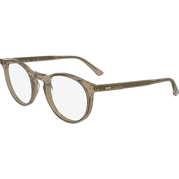 Armação Calvin Klein 25518 209 Bege Masculino