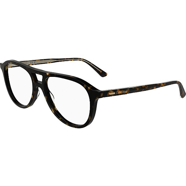 Armação Calvin Klein 25519 235 Marrom Masculino