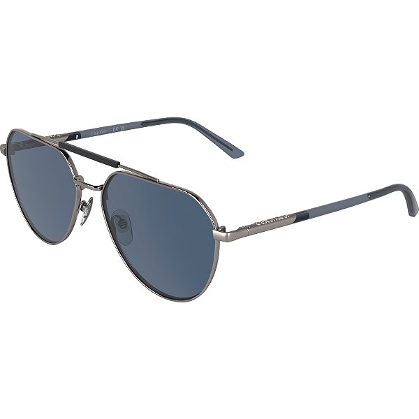 Óculos de Sol Calvin Klein 26100S 071 Cinza Masculino